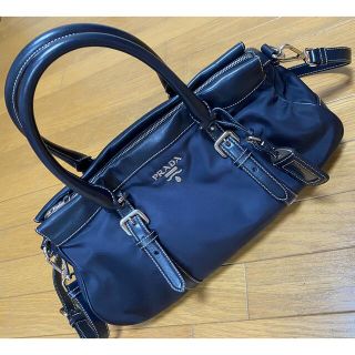 プラダ(PRADA)のPRADA プラダ ショルダーバッグ ハンドバッグ 2way ボストン(ショルダーバッグ)