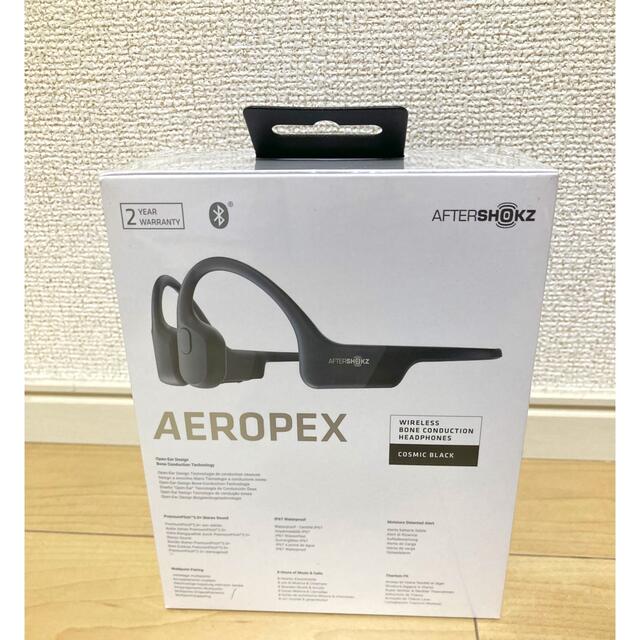 新品未開封　shokz aeropex cosmicblack