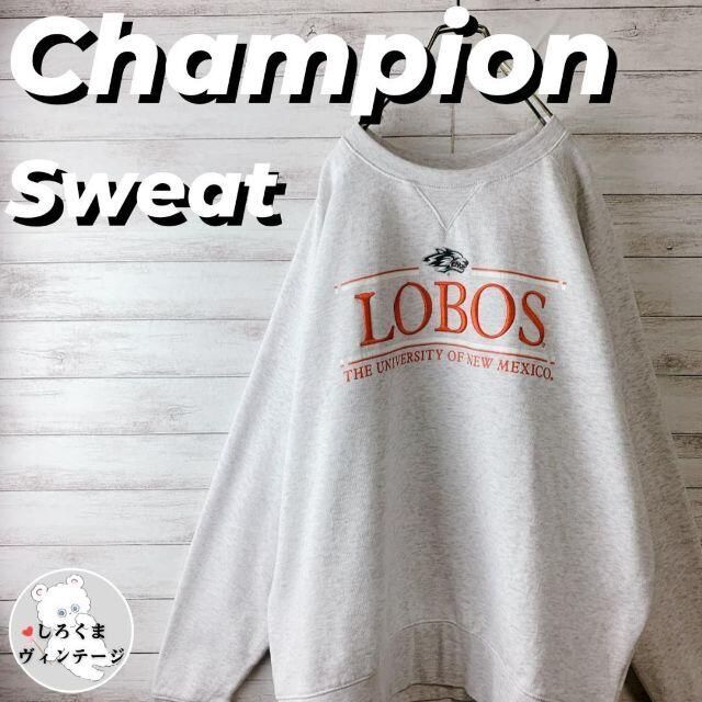 【Champion チャンピオン】LOBOS 刺繍ロゴ スウェット スウェット