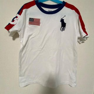 ポロラルフローレン(POLO RALPH LAUREN)のPOLO ラルフローレン ビッグポニー 140 Tシャツ ポロ 白T(Tシャツ/カットソー)