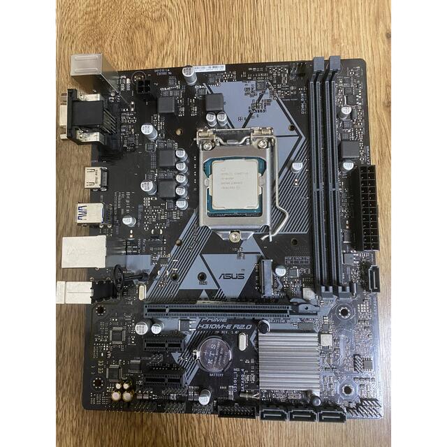 I5 9400F マザボセット(ASUS PRIME H31M-E R2)PCパーツ