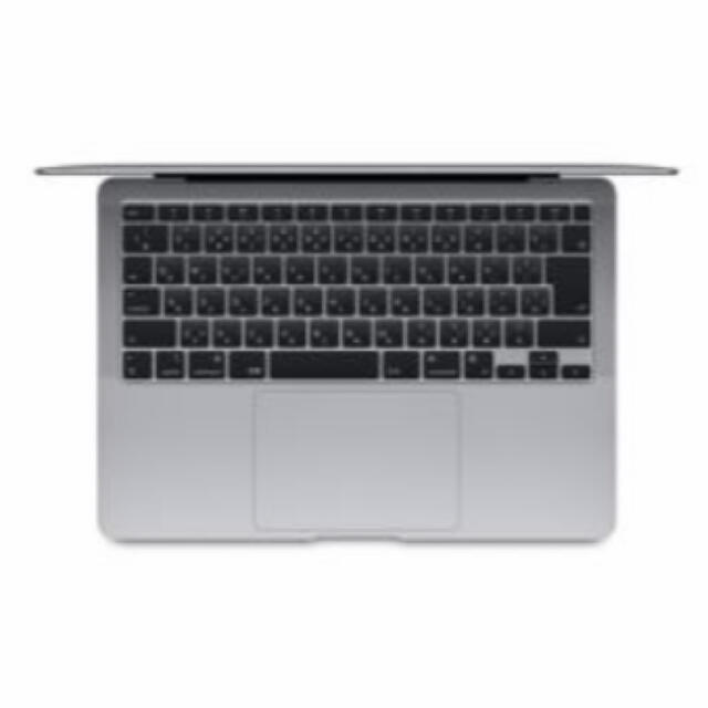 Mac (Apple)(マック)の【送料無料】Apple MGN63J/A MacBook Air スペースグレイ スマホ/家電/カメラのPC/タブレット(ノートPC)の商品写真