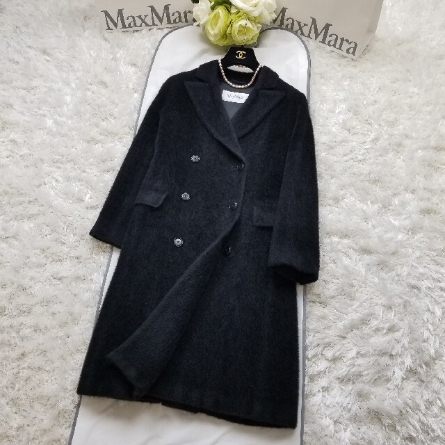 Max Mara 美品Max Maraマックスマーラアルパカブラック