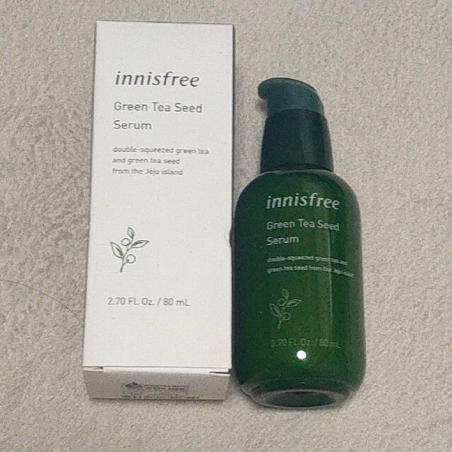 Innisfree(イニスフリー)の新品未使用Innisfreeイニスフリーグリーンティーシードセラム80 コスメ/美容のスキンケア/基礎化粧品(ブースター/導入液)の商品写真