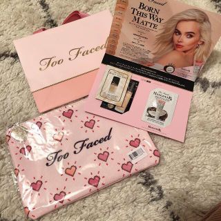 トゥフェイス(Too Faced)のTooFaced💖ポーチ＆ファンデーションサンプル(ポーチ)