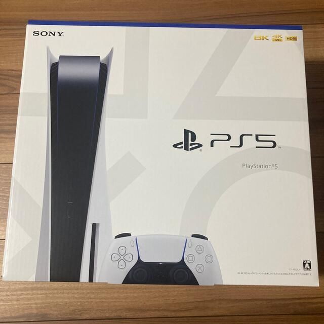 PlayStation(プレイステーション)の24時間以内発送　新品　PS5 本体　プレイステーション5 エンタメ/ホビーのゲームソフト/ゲーム機本体(家庭用ゲーム機本体)の商品写真