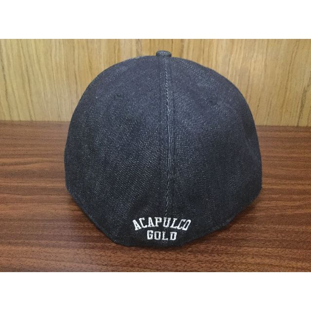 ACAPULCO GOLD(アカプルコゴールド)のACAPULCO GOLD NEW ERA デニムキャップ 7 3/4 メンズの帽子(キャップ)の商品写真