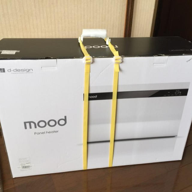 ■mood ムード パネルヒーター リモコン付き MOD-PH1501 | フリマアプリ ラクマ