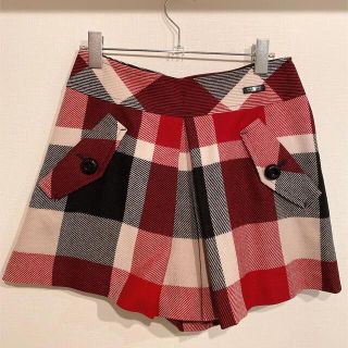 バーバリーブルーレーベル(BURBERRY BLUE LABEL)の美品 クレストブリッジ バーバリー ブルーレーベル キュロット ショートパンツ(キュロット)