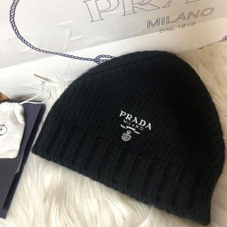 PRADA - 大幅に値下げ 新品未使用 PRADA ニット帽 ビーニーの通販 by