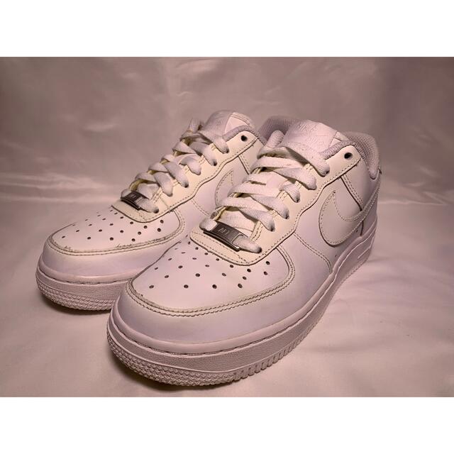 NIKE AIR FORCE 1 LOW GS WHITE 23.5cm 5