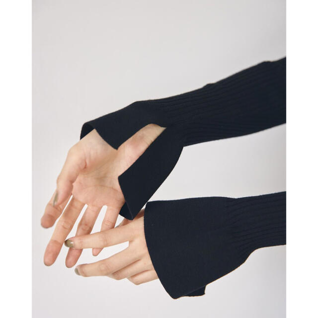 Flarecuffs Rib Knit todayful 新品未使用 ブラック