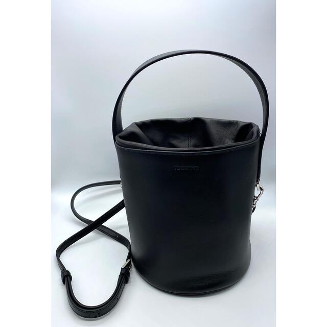 Jil Sander(ジルサンダー)の★新品未使用★JIL SANDER Drawket SM Bag 黒ブラック レディースのバッグ(ショルダーバッグ)の商品写真