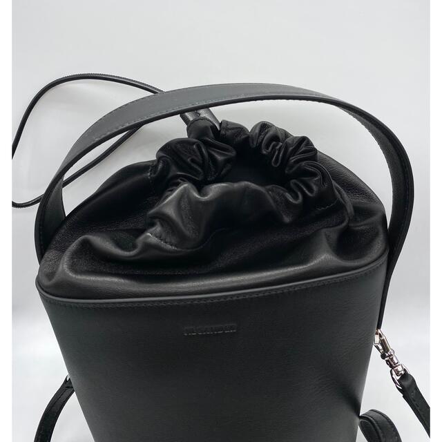 ★新品未使用★JIL SANDER Drawket SM Bag 黒ブラック 4