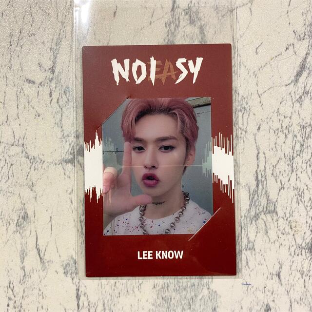 StrayKids スキズ　Noeasy ジュエルケース　リノ　トレカ エンタメ/ホビーのCD(K-POP/アジア)の商品写真