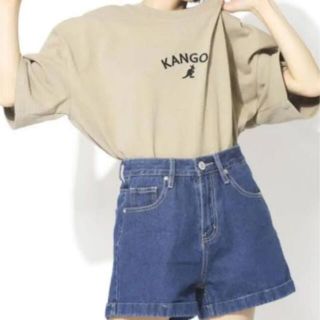 カンゴール(KANGOL)のカンゴールTシャツ　ベージュ(Tシャツ(半袖/袖なし))