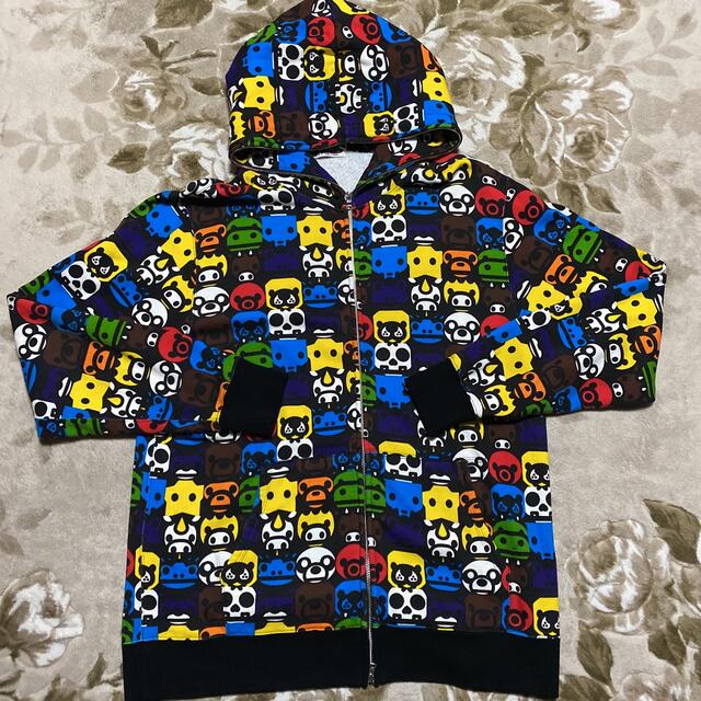 A BATHING APE - APE BAPE KAWS BABY MILO パーカー スウェット XXLの