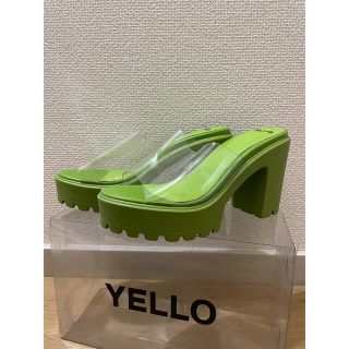 YELLO PLATFORM SANDAL(サンダル)