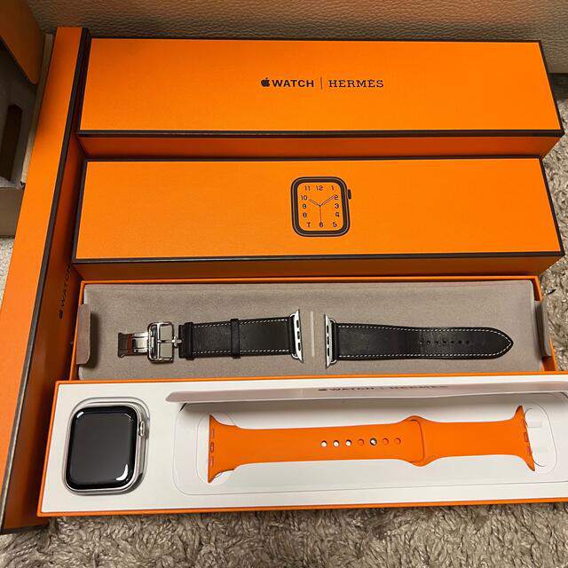 Apple(アップル)のポロ様専用　Apple Watch エルメス Hermes Series 6　 メンズの時計(腕時計(デジタル))の商品写真
