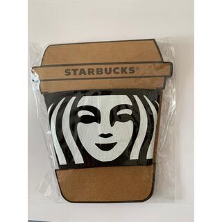 スターバックスコーヒー(Starbucks Coffee)の スターバックス   スタバ台湾限定 サイレン顔のドリンクホルダー　ブラック(エコバッグ)