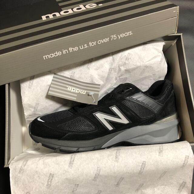 【新品未開封】NEW BALANCE M990BK5 BLACK 27.0cm