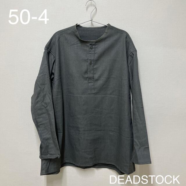 50-4 ロシア軍 スリーピングシャツ オリーブグレー メンズのトップス(Tシャツ/カットソー(七分/長袖))の商品写真