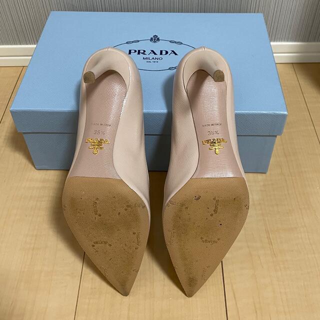 PRADA(プラダ)のプラダ　パンプス　36 1/2 ベージュ レディースの靴/シューズ(ハイヒール/パンプス)の商品写真