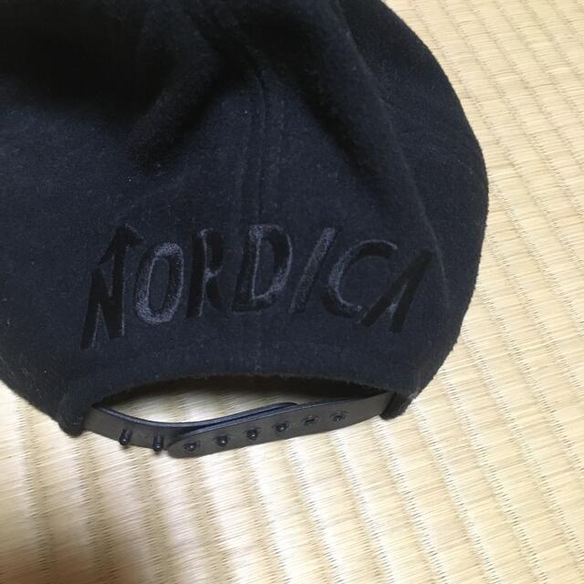 NORDICA(ノルディカ)のNORDICA キャップ　黒　中古 スポーツ/アウトドアのスノーボード(アクセサリー)の商品写真