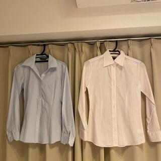 スーツカンパニー(THE SUIT COMPANY)のレディースカッターシャツ　2枚セット(シャツ/ブラウス(長袖/七分))