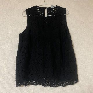 エイチアンドエム(H&M)の#1884 レディース　タンクトップ　L H&M レース(タンクトップ)