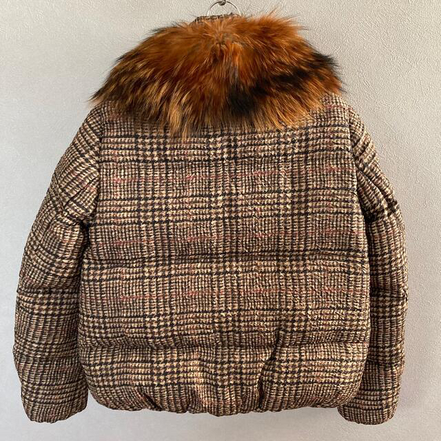 MONCLER モンクレール ダウンジャケット ラクーンファー シルク素材