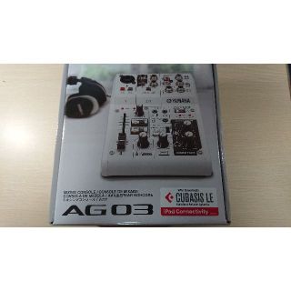 ヤマハ(ヤマハ)の【美品】YAMAHA AG03(ミキサー)