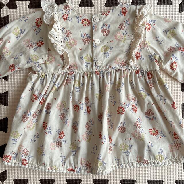 petit main(プティマイン)の美品◆プティマイン◆チュニックカットソー キッズ/ベビー/マタニティのキッズ服女の子用(90cm~)(Tシャツ/カットソー)の商品写真