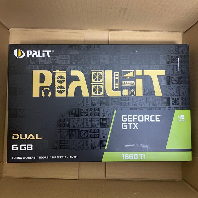 ★新品未開封★ Palit gtx1660ti NE6166T018J9-116 スマホ/家電/カメラのPC/タブレット(PCパーツ)の商品写真