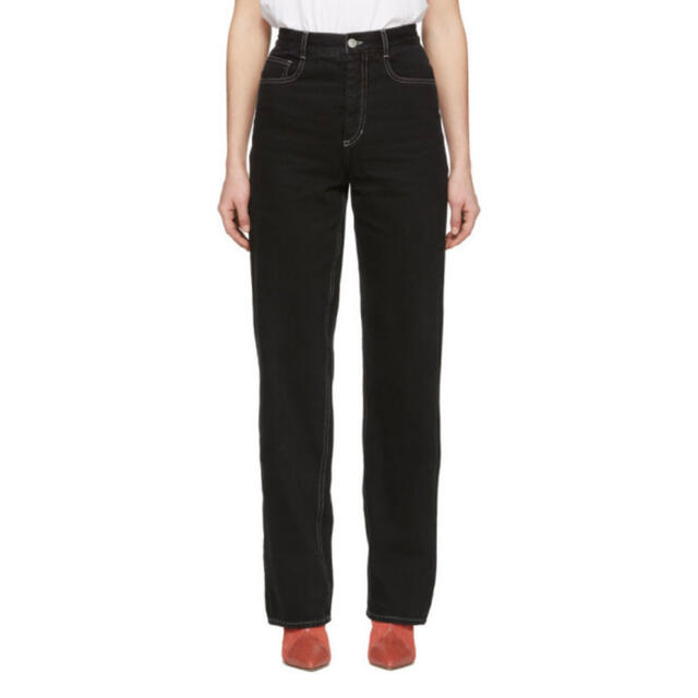 約83cm わたり極美品 19SS Isabel Marant BLACK LUZ Jeans