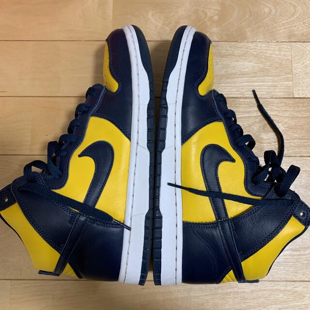 NIKE DUNK HIGH MICHIGAN ナイキ ダンク ハイ ミシガン 1