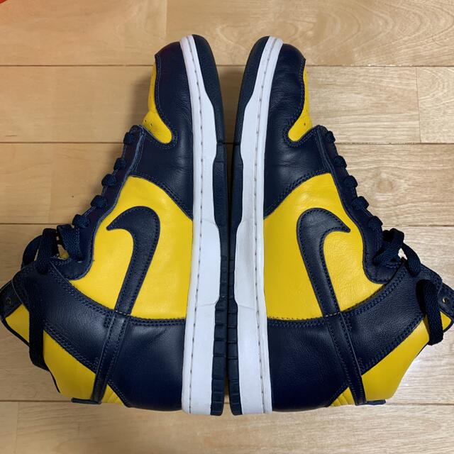 NIKE DUNK HIGH MICHIGAN ナイキ ダンク ハイ ミシガン 2