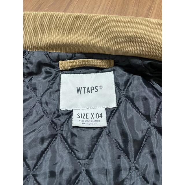 W)taps(ダブルタップス)のwtaps 182BRDT-JKM03 キルティング コーチジャケット XL 4 メンズのジャケット/アウター(ミリタリージャケット)の商品写真