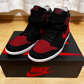 ナイキ(NIKE)のNIKE AIR JORDAN 1 RETRO HI FLYKNIT 27.5(スニーカー)