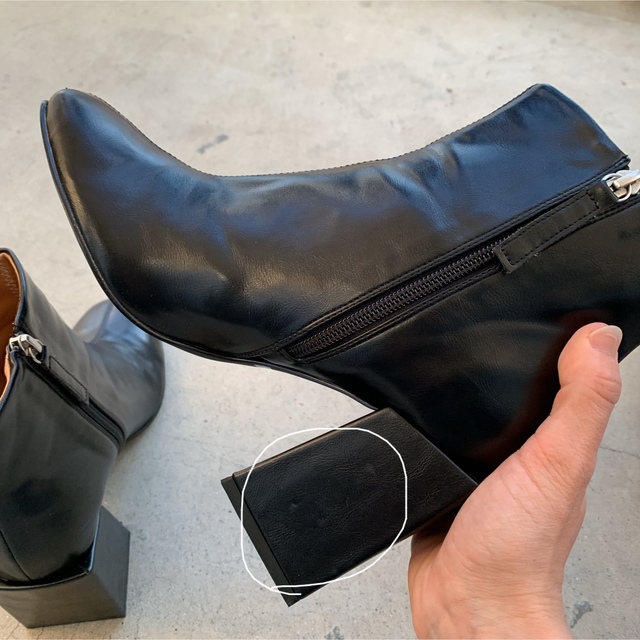 SLY(スライ)のBASIC SQUARE SHORT BOOTS SLY レディースの靴/シューズ(ブーツ)の商品写真