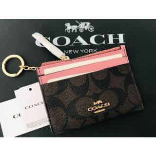 コーチ(COACH)のCOACH★Mini Skinny Id Case★シグネチャー(名刺入れ/定期入れ)