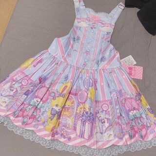 アンジェリックプリティー(Angelic Pretty)のangelic pretty Toy Doll Boxサロペット(サロペット/オーバーオール)