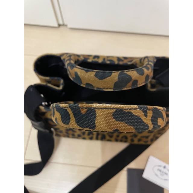 PRADA - PRADA❤︎レオパードバッグ❤︎ミニカナパ プラダの通販 PRADA - PRADA❤︎レオパードバッグ❤︎ミニカナパ プラダの通販