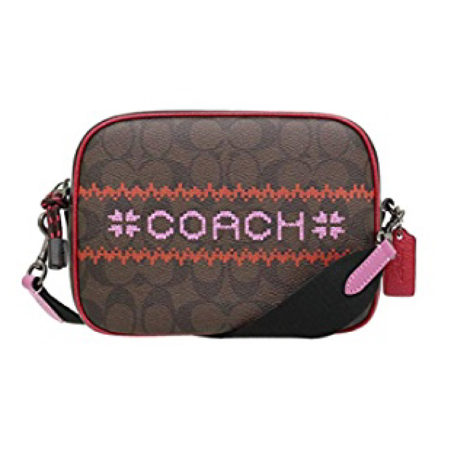 COACH シグネチャー ロゴ ショルダーバッグ