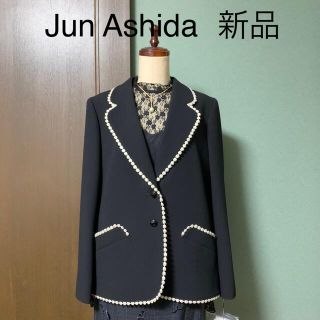 JUN ASHIDA ジュンアシダ　テーラードジャケット　ダブルボタン　七号