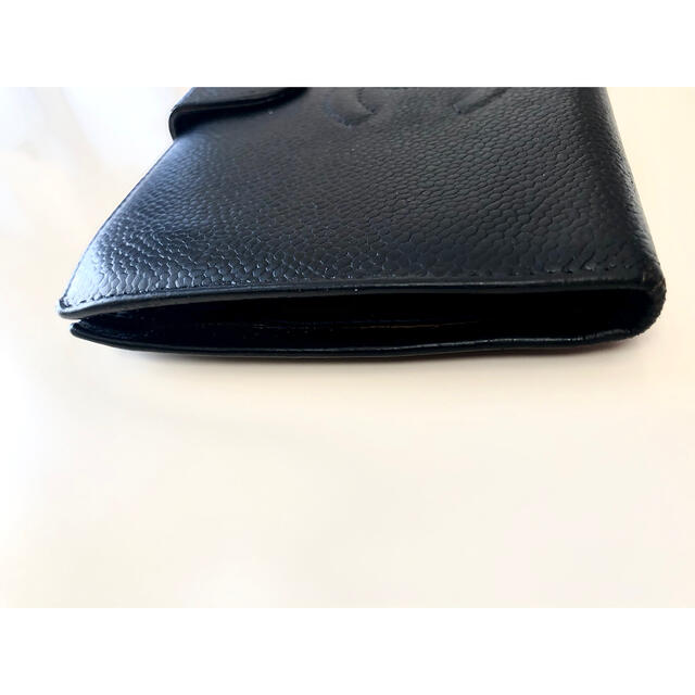 CHANEL(シャネル)のCHANEL シャネル  キャビアスキン 長財布 ブラック メンズのファッション小物(長財布)の商品写真
