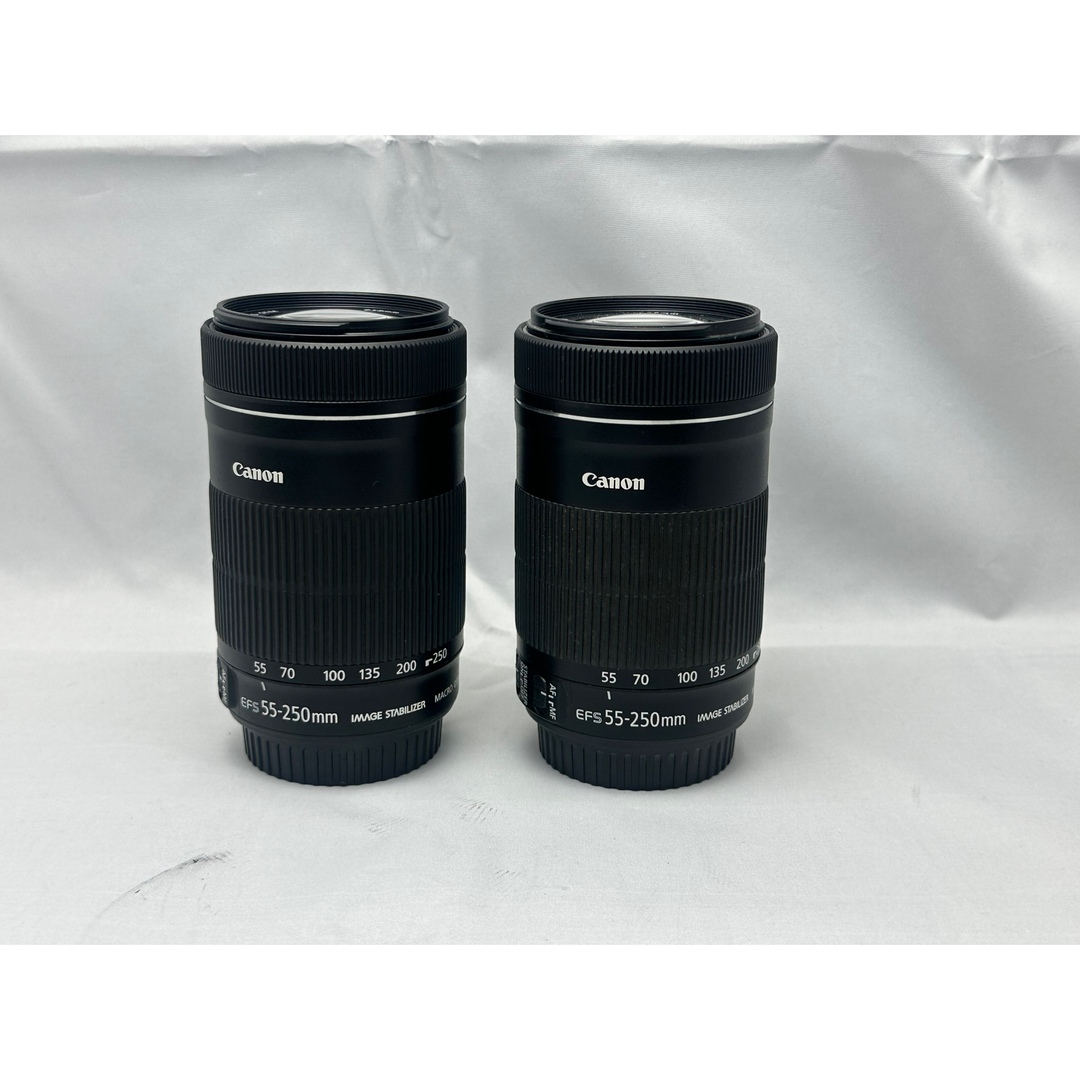 2本セット！Canon EF-S 55-250mm F4-5.6 IS STM