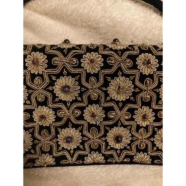 vintage ザリ刺繍パース 6