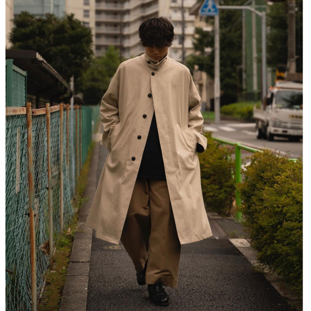 URU 16AW ステンカラーコート