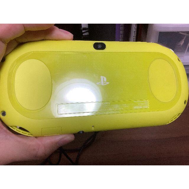 PSVITA ライムグリーン PCH-2000 ZA13 充電器、箱付き 2